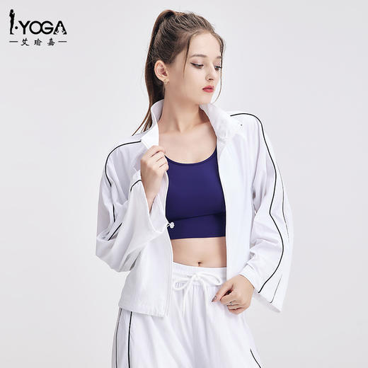 IYOGA小清新户外运动瑜伽休闲百搭外套J028 商品图5
