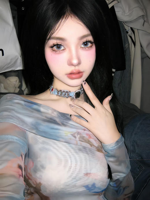 【大直径】EALLAGIRL-冰川小岛 -14.5mm【年抛 0-800度 无525/575】 商品图8