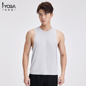 IYOGA运动健身休闲男无袖背心MB002