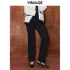 VIMAGE纬漫纪冬季新款显瘦显高百搭高腰裤子V2005622 商品缩略图3
