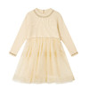 笛莎Deesha 童装2023冬季新款时尚网纱拼接针织连衣裙 商品缩略图4