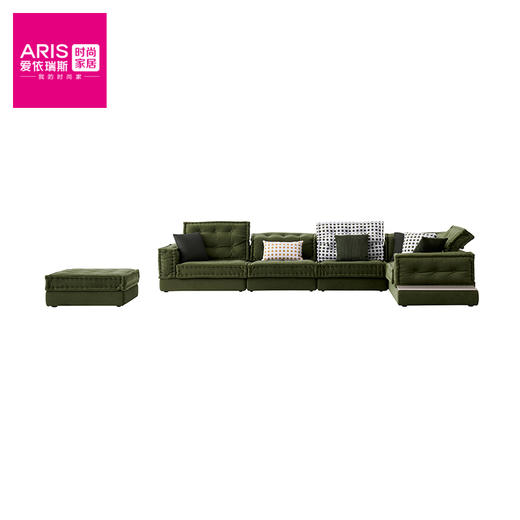 爱依瑞斯  米兰达系列  布艺沙发  拉齐奥 商品图1