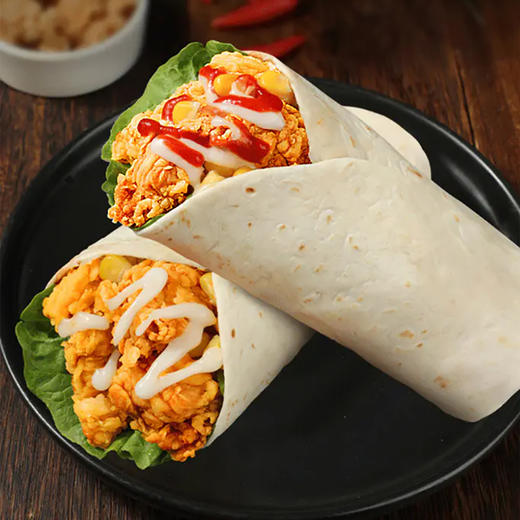 锦上皇佳墨西哥风味鸡肉卷 140g*10包 即热即食早餐 商品图1