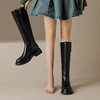厚底长筒骑士靴，小个子中高筒不过膝长靴HB-Z928 商品缩略图1