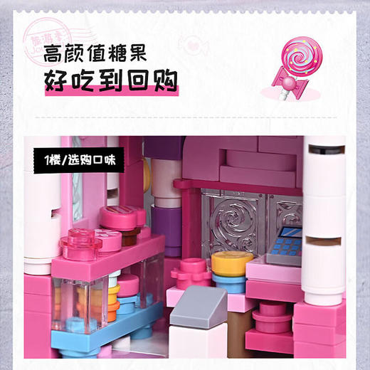 启蒙云间糖果铺K28012 商品图3