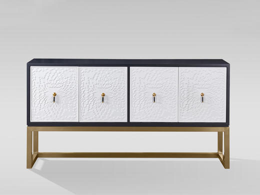 栖居简装饰柜不锈钢+板木[免费送装，偏远地区除外] 商品图1