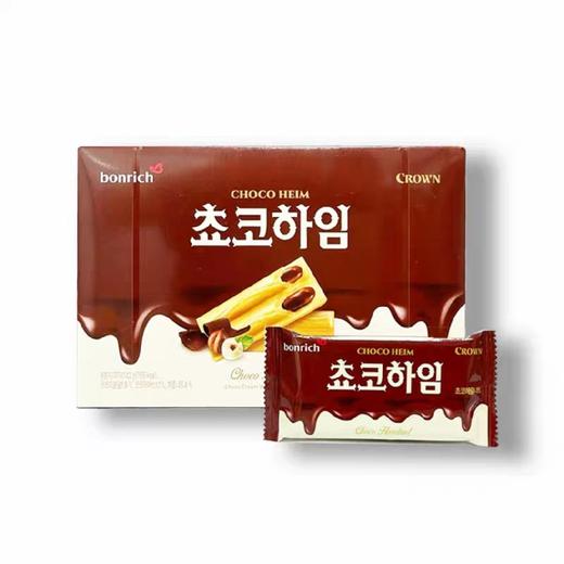 宝瑞琪巧克哈音巧克力榛子威化饼干142g초코하임142g 商品图0