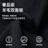 【羊毛】【可拆卸羽绒内胆】【新款DDS】大依优型大码绵羊毛双面呢毛呢大衣保暖外套上衣男士绅士胖子休闲商务 商品缩略图1