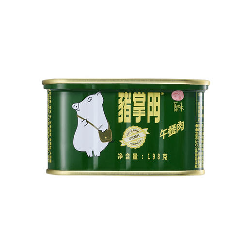 猪掌门年代午餐肉罐头 198g/罐 80%含肉量 看得见的肉粒 商品图8