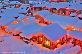 雪乡童话世界、查干湖冬捕、雾凇岛、镜泊湖冰瀑、东北虎雪地捕食7天摄影团