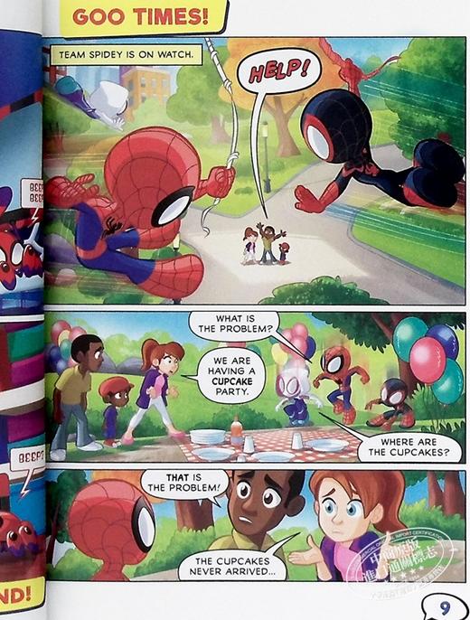 【中商原版】蜘蛛侠和他的神奇朋友们 让我们摇摆吧 蜘蛛队 Spidey and His Amazing Friends 英文原版 Steve Behling 冒险漫画 商品图5