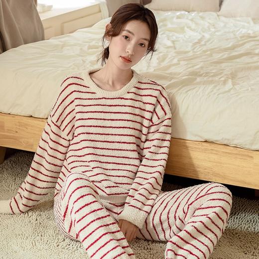 康妮雅女式长袖长裤套头套装 商品图2