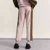 谜底拼色休闲裤女2023冬款时尚百搭宽松厚款直筒裤卫裤234MK1532 商品缩略图2