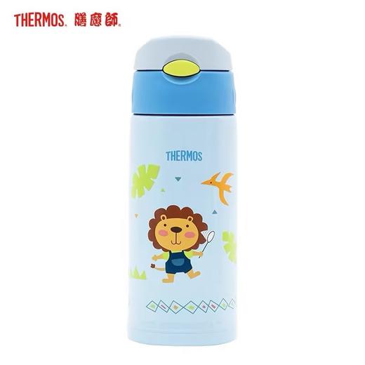膳魔师THERMOS 儿童保温杯吸管杯直饮两用不锈钢学饮杯大容量水杯 商品图10