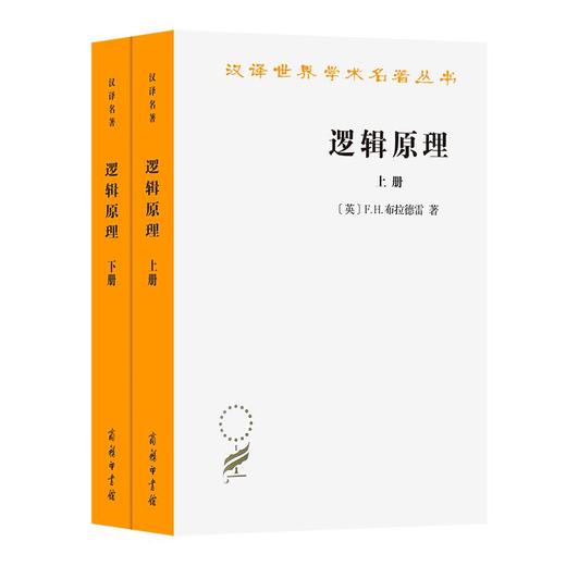 逻辑原理(全两册)（汉译世界学术名著丛书） [英]F.H.布拉德雷 著 庆泽彭 译 商务印书馆 商品图0