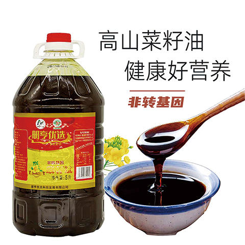 【搭把手】册亨优选菜籽油5L 商品图1