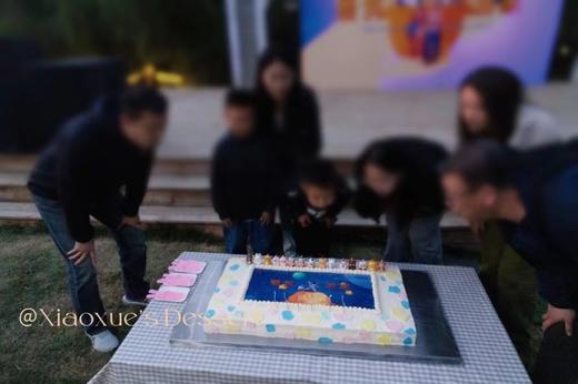 60*80cm定制大长方蛋糕，爱筑.•波家家庭日（价格非标价，具体请咨询客服） 商品图3