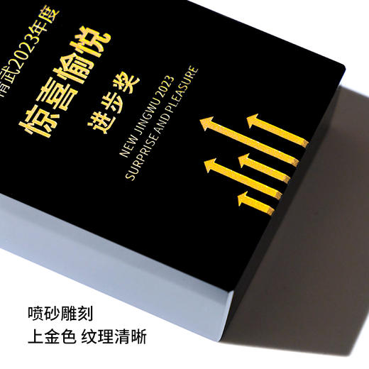 新款水晶奖杯定制高档变色荣誉比赛颁奖销冠优秀员工团队奖杯订制 商品图2