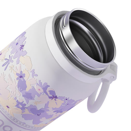 TD50204002 独角犀智能温显保温提手杯丁香紫 商品图1