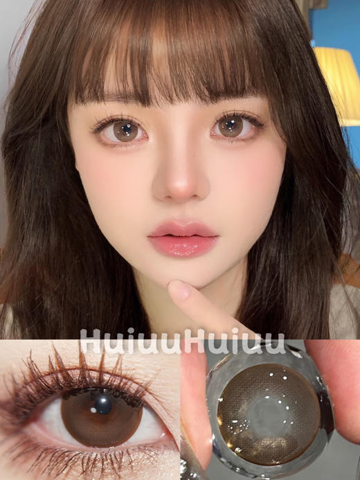 【大直径】RuNaCo-牛奶蜂蜜 -14.5mm【年抛 0-800度 无525/575】 商品图0