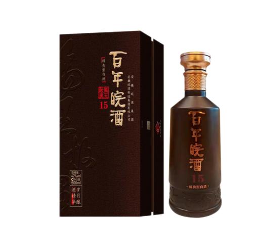 【金龙贺岁】百年皖酒禹王故里15  42°绵爽型500ml*4/箱【BH】【SJSM】可赠送价值100元的物业费或世纪生活产品抵用券 商品图0