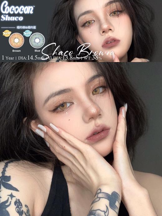 正品年抛 | Cococon系列纽约棕美瞳 | 直径14.5着色直径13.8 | 韩国产 商品图5