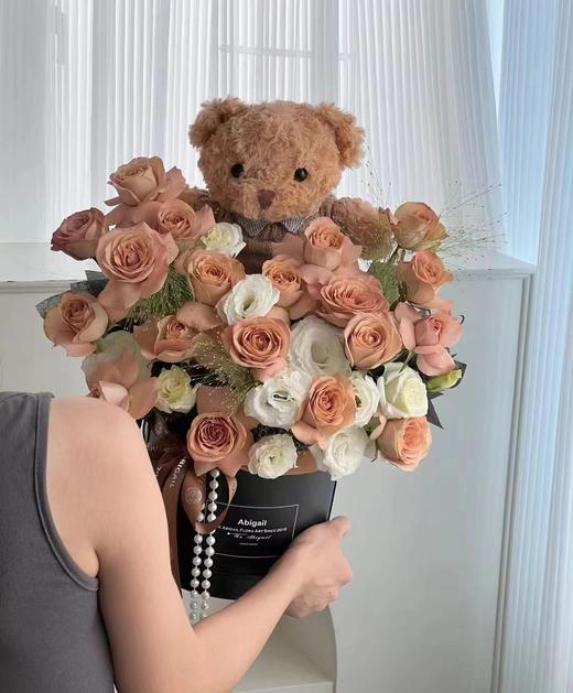 卡布奇诺小熊抱抱桶 商品图0