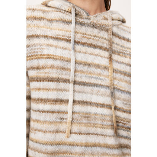 【严选】诗凡黎冬宽松H廓形连帽套头衫7EA333241 商品图3