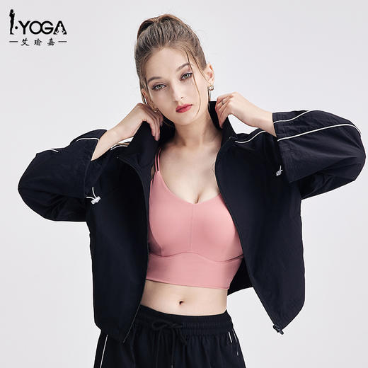 IYOGA小清新户外运动瑜伽休闲百搭外套J028 商品图4