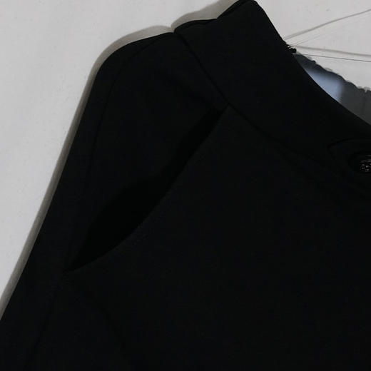 VIVIAN LIU薇薇安刘 R2347503秋新款女装松紧腰斜插兜针织长裤 商品图3