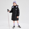 笛莎女童羽绒服2023冬季新款撞色连帽工装长款羽绒服  商品缩略图2