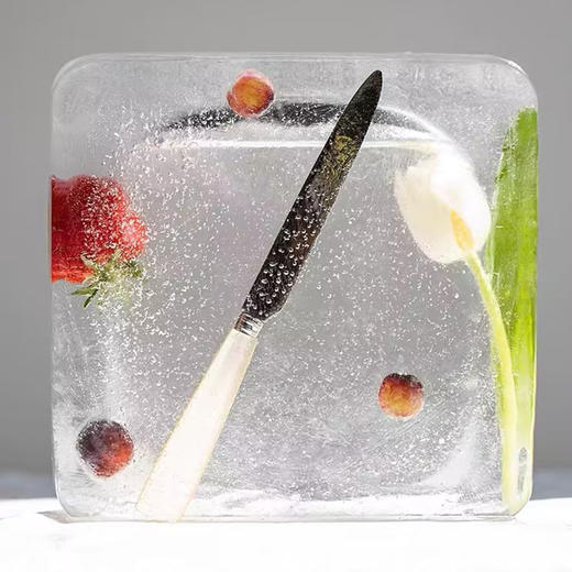 【非同款】法国进口Sabre Paris艾可珍珠白法式复古不锈钢西餐具家用刀叉勺 商品图4