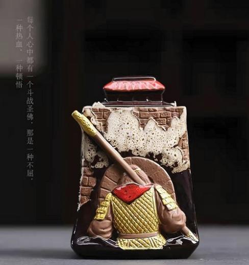 大话西游城楼茶叶罐 商品图0