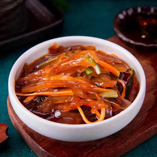 【个大爽脆无沙无杂！】脆嫩Q弹,一口下去嘎吱～嘎吱的脆生劲儿,又鲜又爽口,好吃不腻  5斤海蜇头桶装 即食海蜇头 盐渍海哲头 即食无沙 预制菜健康 商品图2