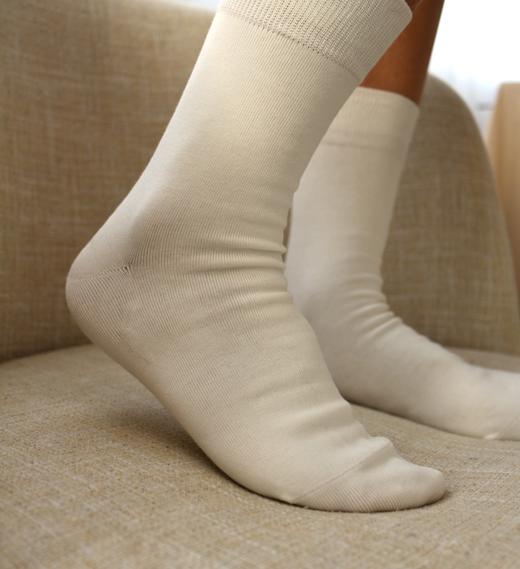 【含95%新疆长绒棉  秋冬袜 】 男女款可选  穿了很暖很舒服的袜子， 穿了再也不会换的袜子！ 商品图3