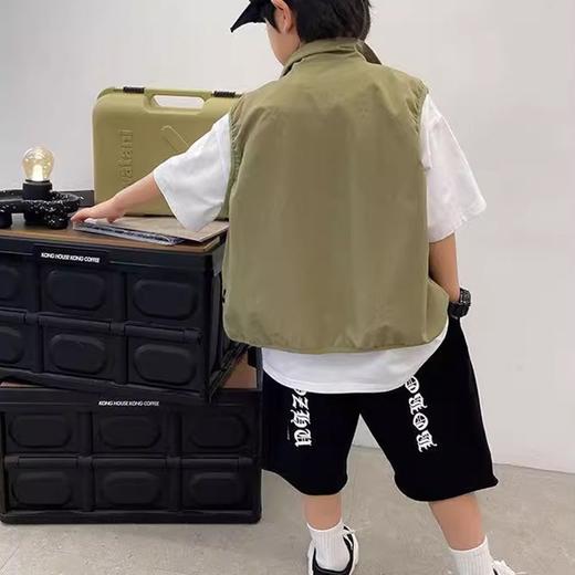 裁缝学苑TX25马甲纸样儿童薄款无袖背心童装上衣双层背心衣服样板 商品图3