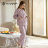 女士加绒睡衣秋冬款保暖加厚高档烂花绒家居服套装JJT90032 商品缩略图3