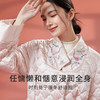 暖暖家居服】桑蚕丝夹棉睡袍女秋冬保暖宽松真丝绣花睡衣金三塔   YSFDD107 商品缩略图1