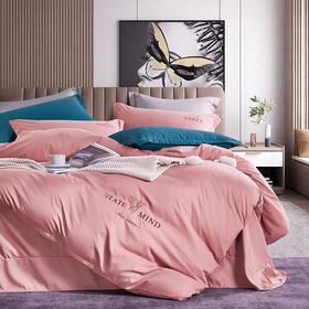 芳恩 臻绣纯色四件套 FN-Z8023 豆沙