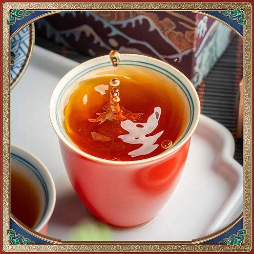 「精致礼盒装！送礼佳品」大红袍茶叶 武夷山乌龙茶岩茶礼盒装 春节年货送礼长辈茶饮 商品图3