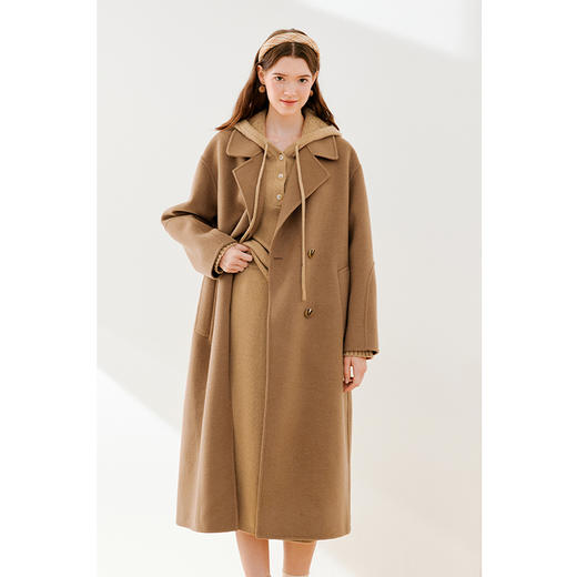 【严选】诗凡黎冬经典西装领大衣7EA370801 商品图1