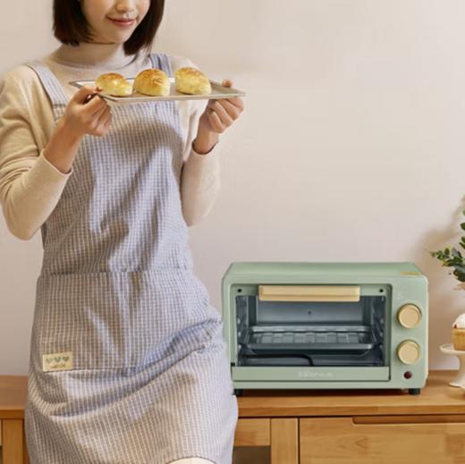 小熊（Bear）电烤箱迷你烤箱多用10L家用容量独立控温控时 DKX-F10E1  淘气 商品图3