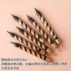 黑金斜条纹蜡烛 商品缩略图0