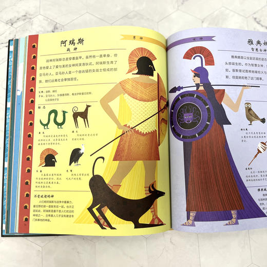 【阳光博客】DK希腊神话，30多个希腊神话，200多张精美插图，7—12岁 商品图5