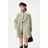 【严选】诗凡黎冬经典简约西装领大衣SEA470181 商品缩略图4