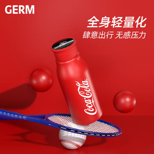 【小家电】格沵（germ）格沵GERM可口可乐联名款元气保温杯不锈钢高颜值智能水杯 HF 商品图1