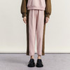 谜底拼色休闲裤女2023冬款时尚百搭宽松厚款直筒裤卫裤234MK1532 商品缩略图0