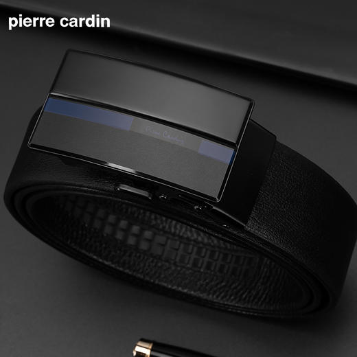 皮尔卡丹“职场精英”系列简约男士牛皮皮带腰带 商品图1