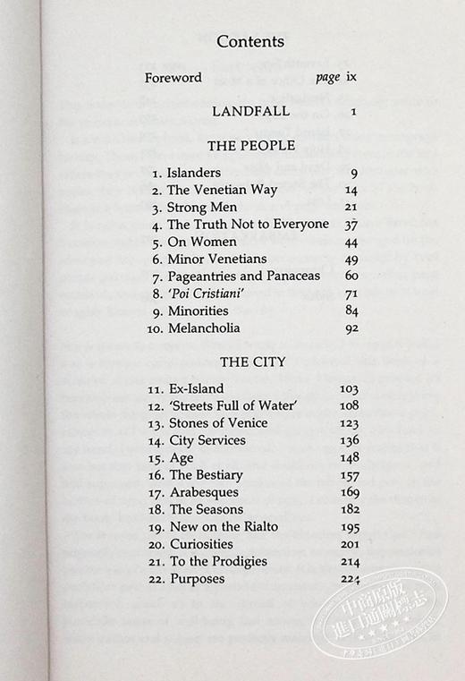 【中商原版】威尼斯 Venice 旅行日记 英文原版 Jan Morris 简 莫里斯 大英帝国三部曲作者 商品图4