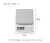 厨用电子秤2kg 硅胶垫WH 商品缩略图3